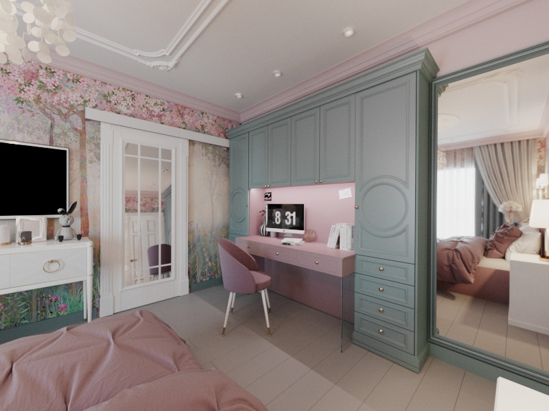 Легкий, воздушный интерьер квартиры в Москве