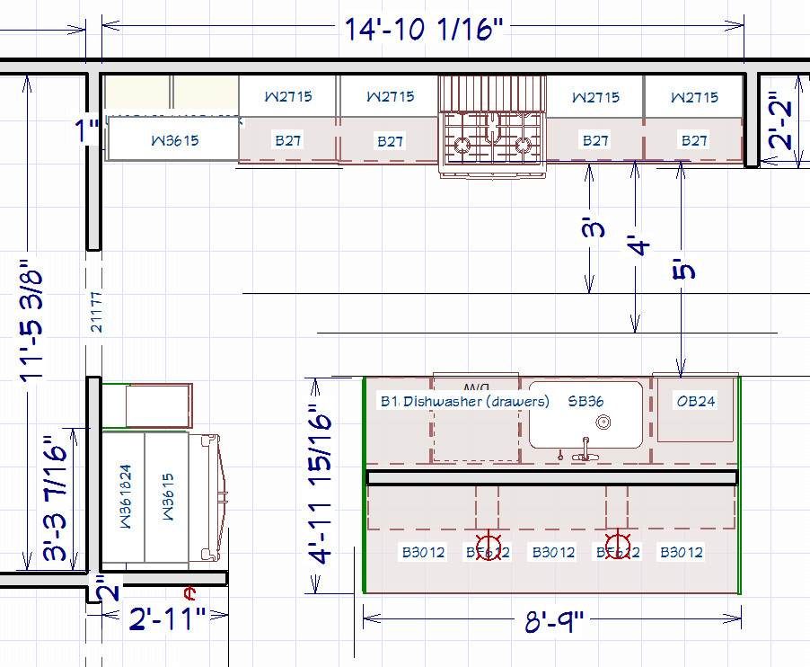 Contemporary KItchen Remodeling in Cypress