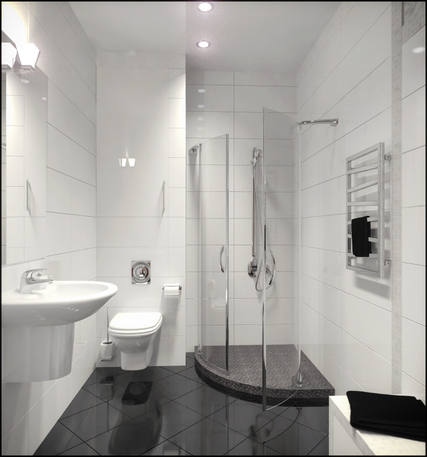 Ванные комнаты моих заказчиков и моя ванная