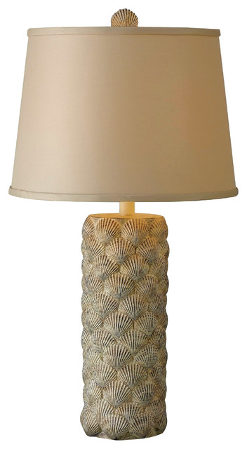 Kenroy 21044AW Shell Table Lamp