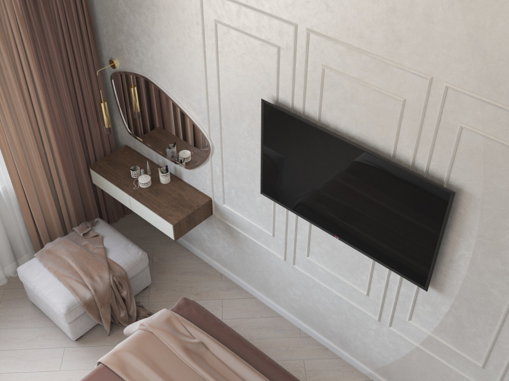 Спальня с входом в гардероб