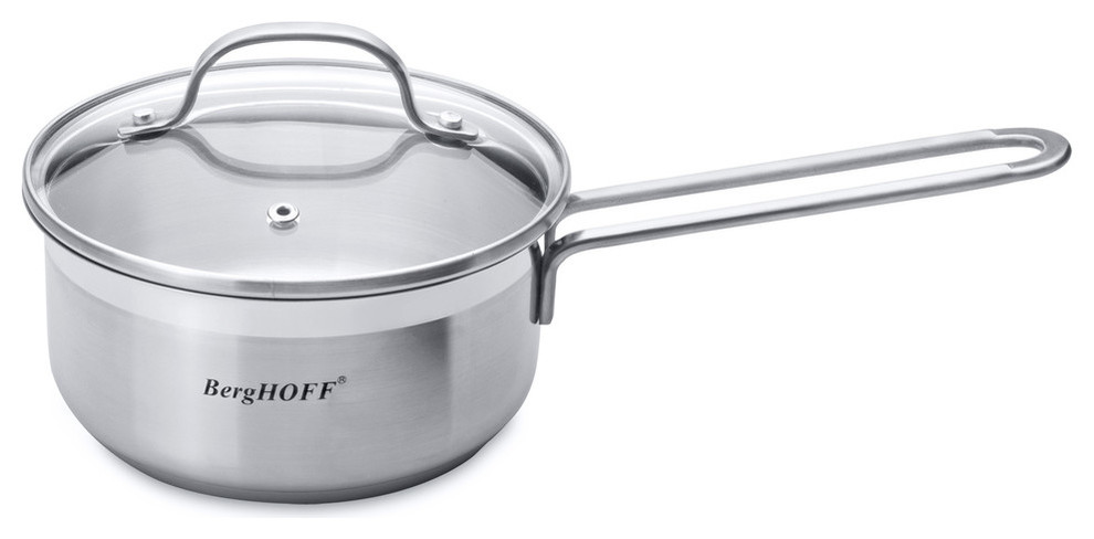 Bistro 18 10 Ss 6 25 Cov Sauce Pan Essentials 1 4 Qts Contemporary Saucepans By Berghoff International Inc