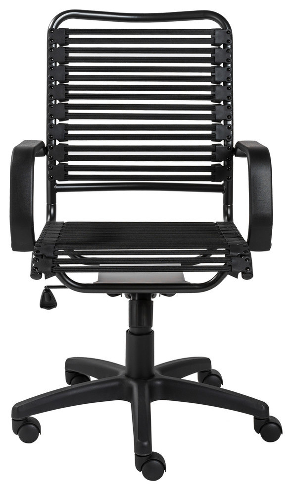 Allison Bungie Flat High Back Office Chair Contemporary Office