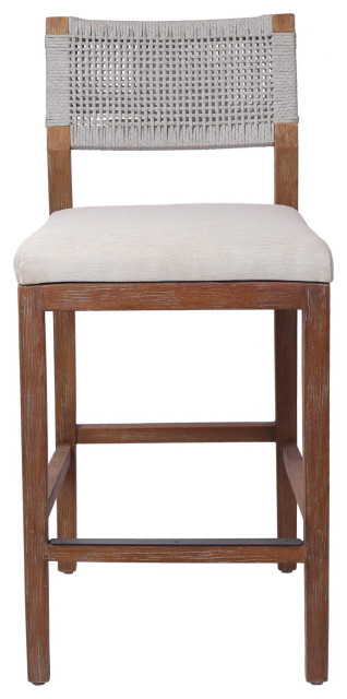 Pierre Rope Counter Stool - Transitional - Bar Stools And Counter ...