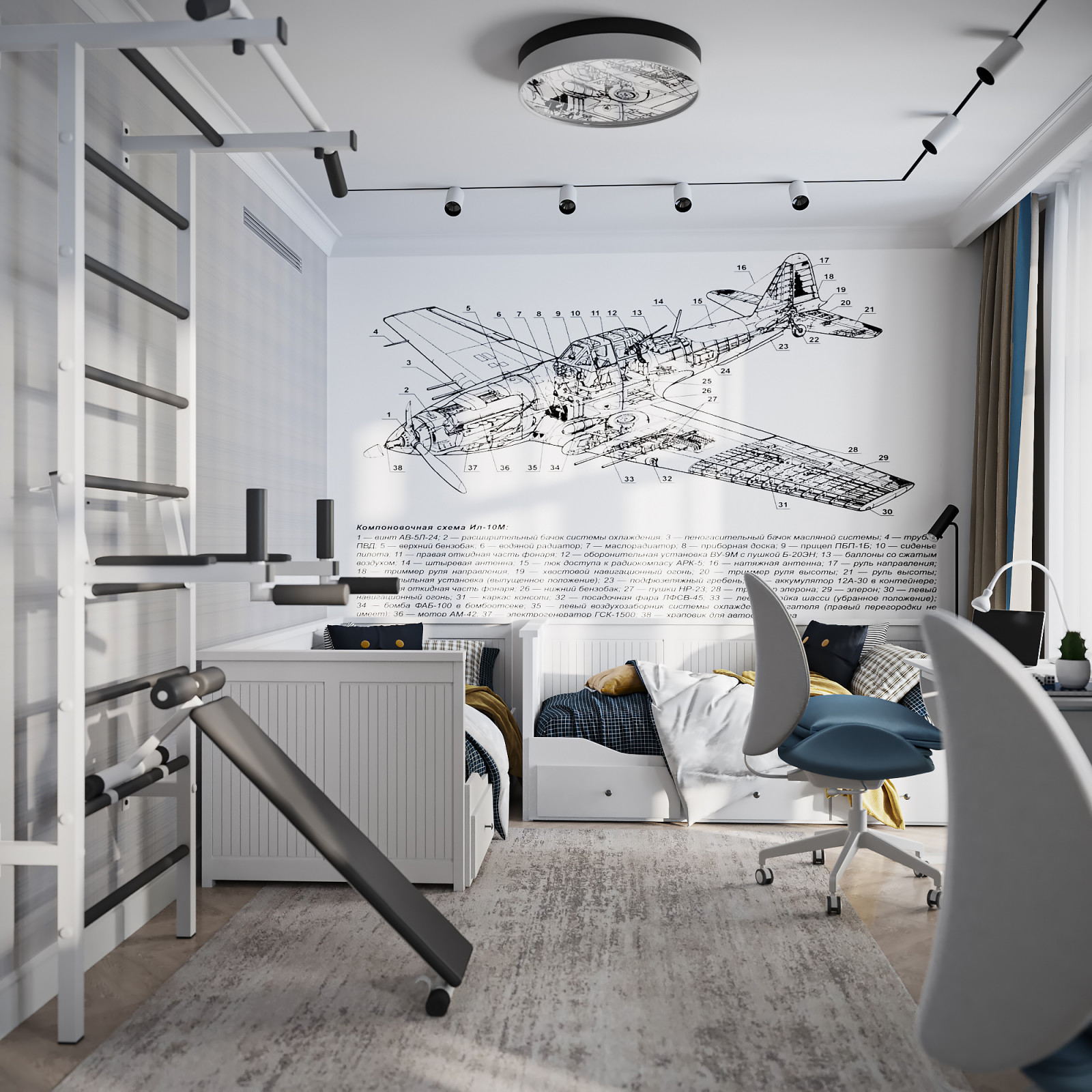 ЖК Spires 115 кв.м.