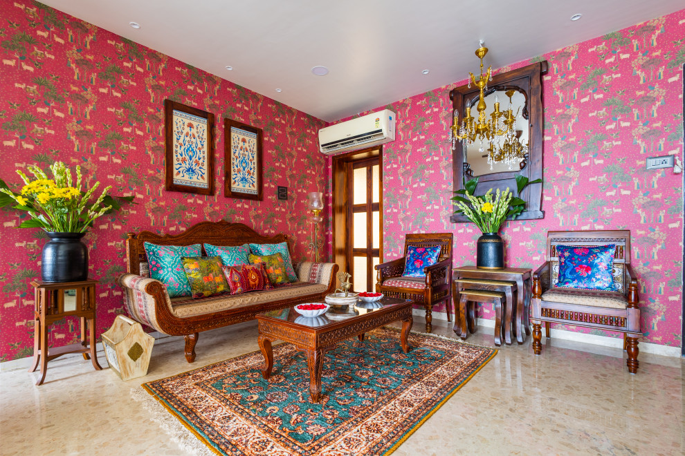 Living room - living room idea in Mumbai
