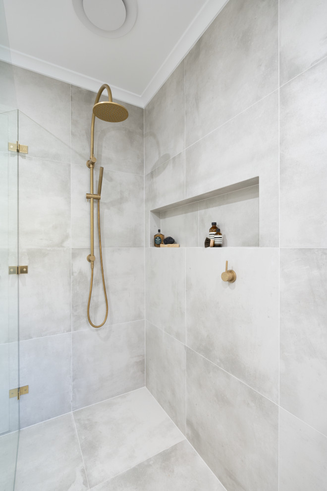 O'Connor Project Midcentury Bathroom Canberra Queanbeyan by