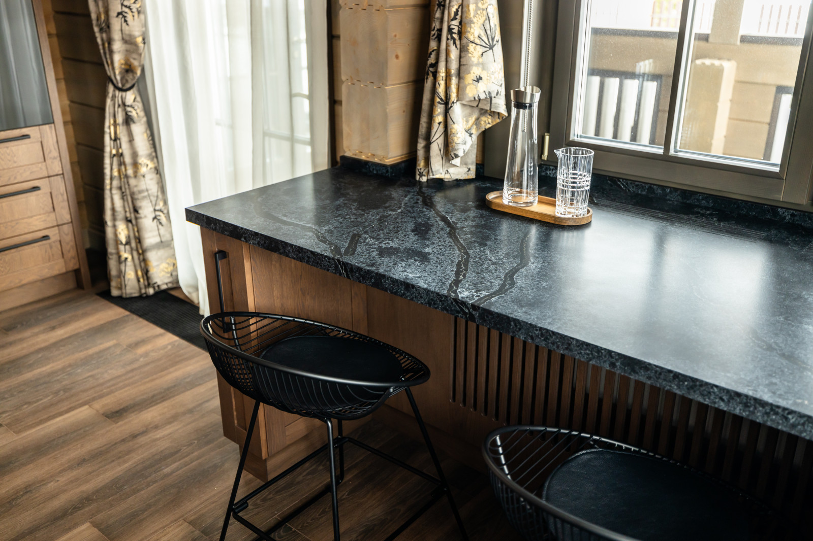 Кухня из массива дуба