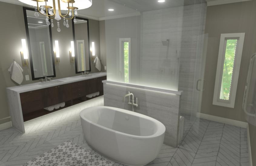 Bathroom - bathroom idea in Atlanta