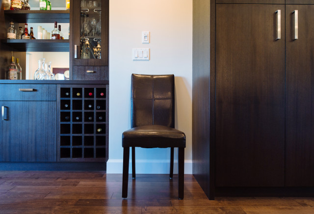 Classic Contemporary Home contemporary-home-bar