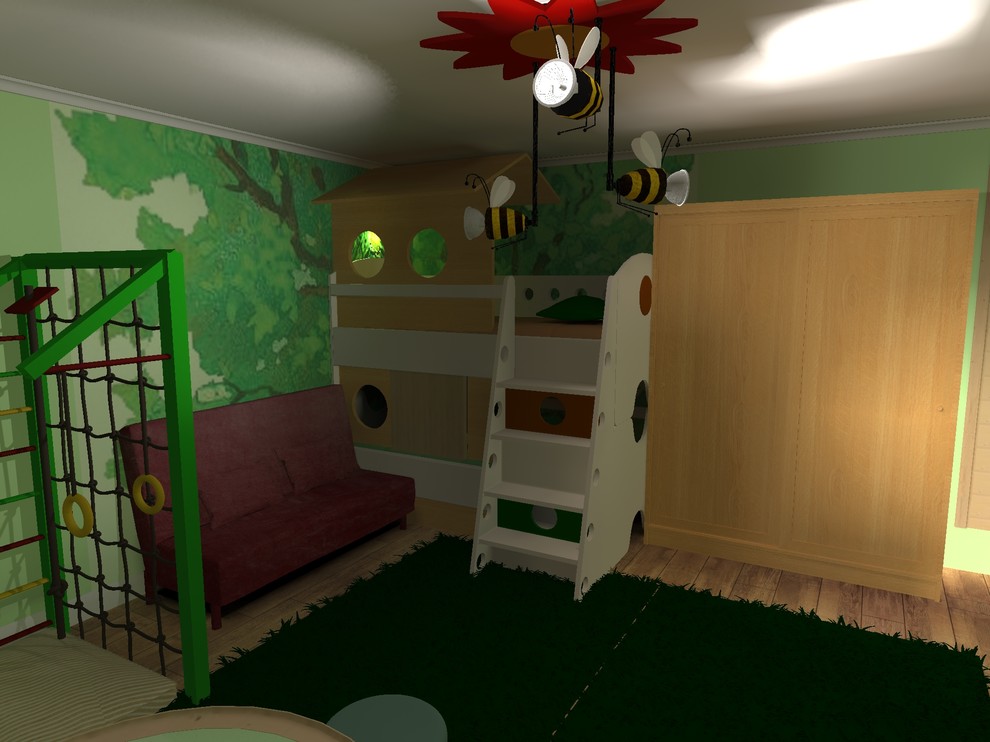 Дизайн-проект 3-х комнатной квартиры для семьи с детьми