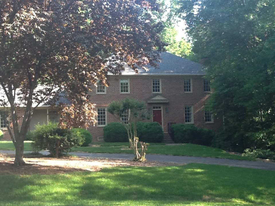 Homes built around Chapel Hill, North Carolina