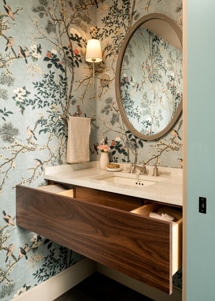 Hilltop Home Renovation - Transitional - Powder Room - Burlington - by ...