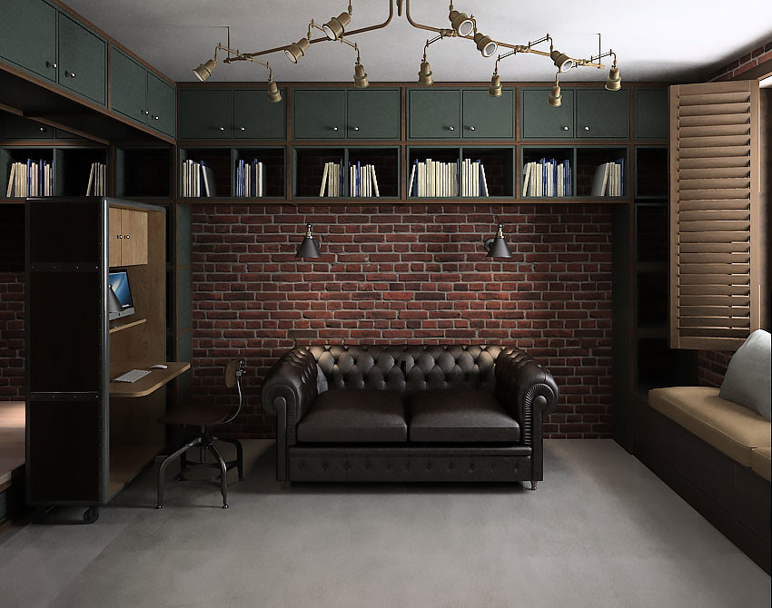 Квартира-студия LOFT в Химках