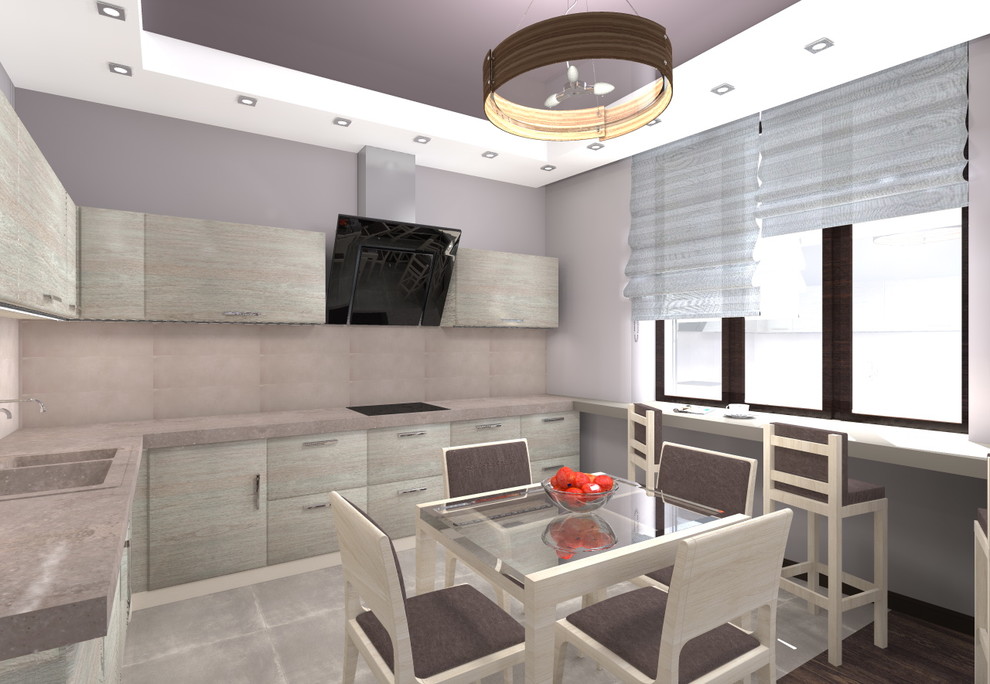 Дизайн-проект квартиры в ЖК "Дирижабль" на Профсоюзной ул.