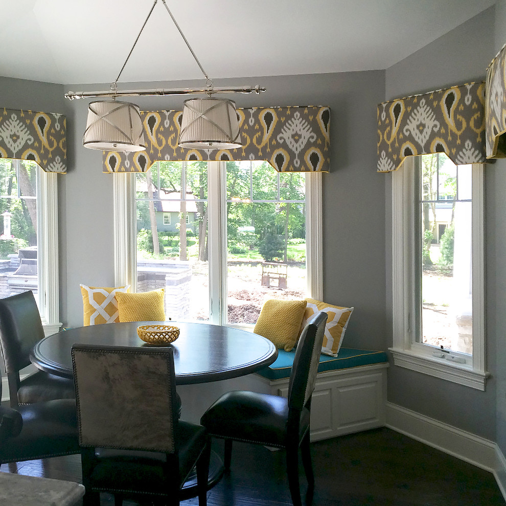 Modern Kitchen Nook Design Contemporary Kitchen By Budget Blinds