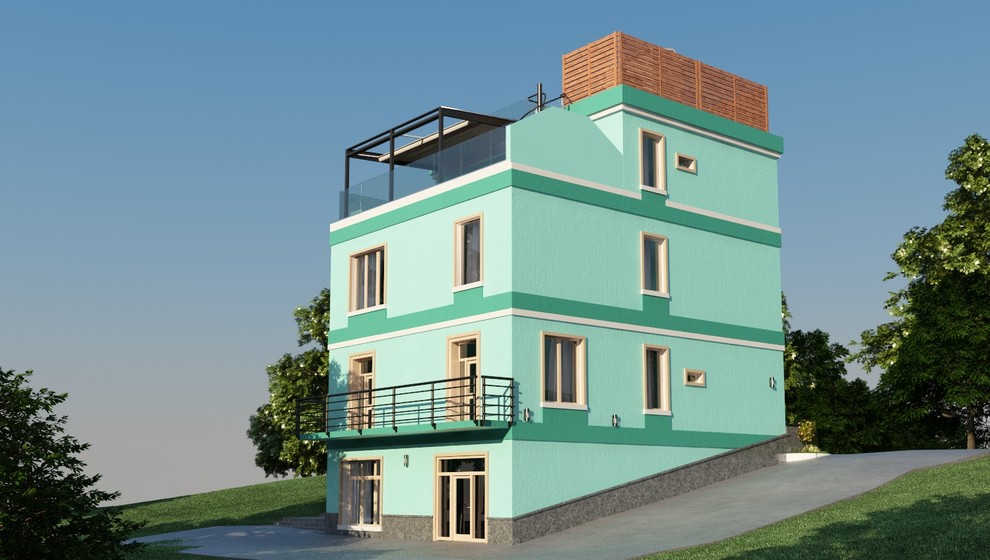 Барбекю на крыше