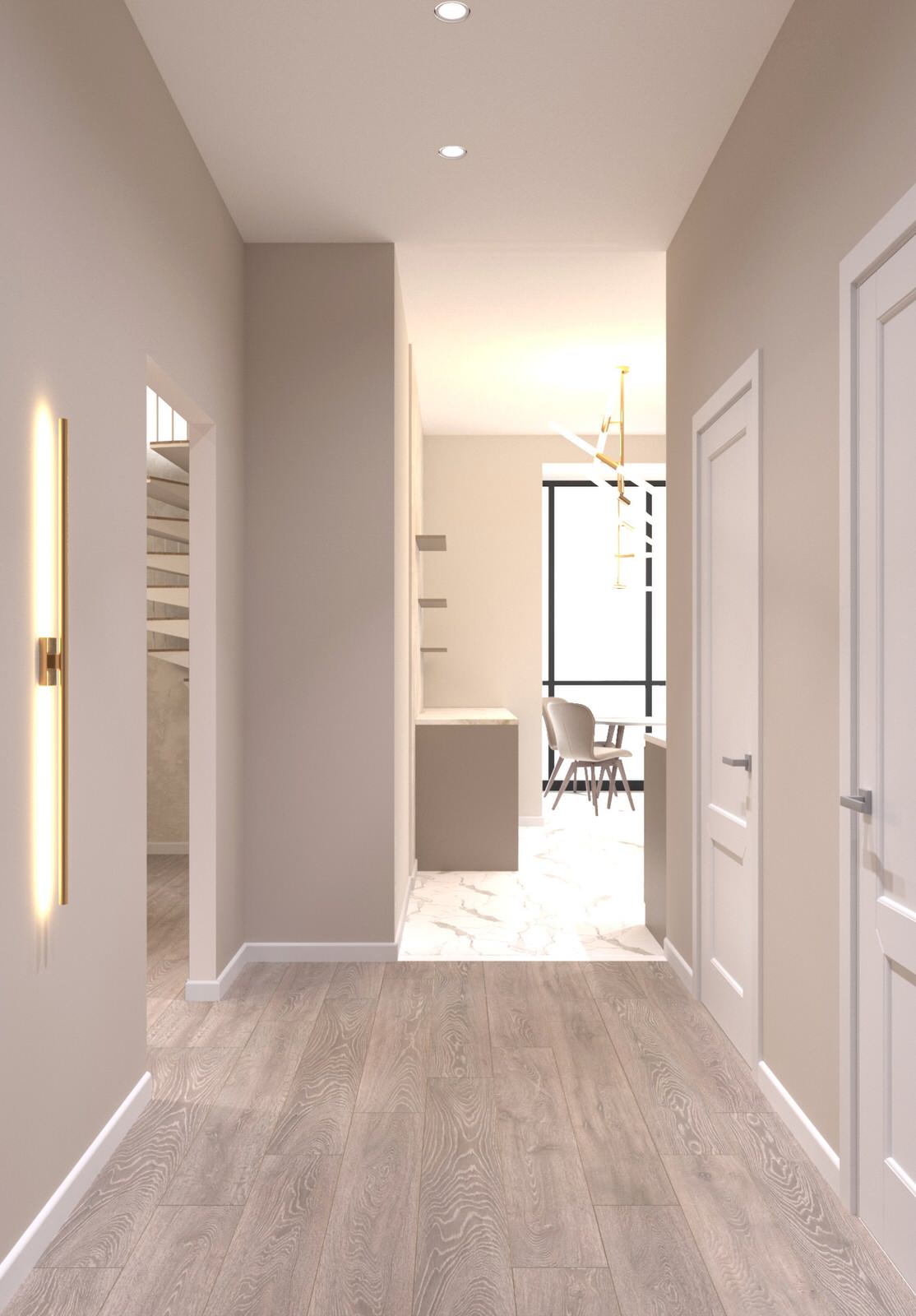 Двухкомнатная квартира в ЖК "Шуберский"