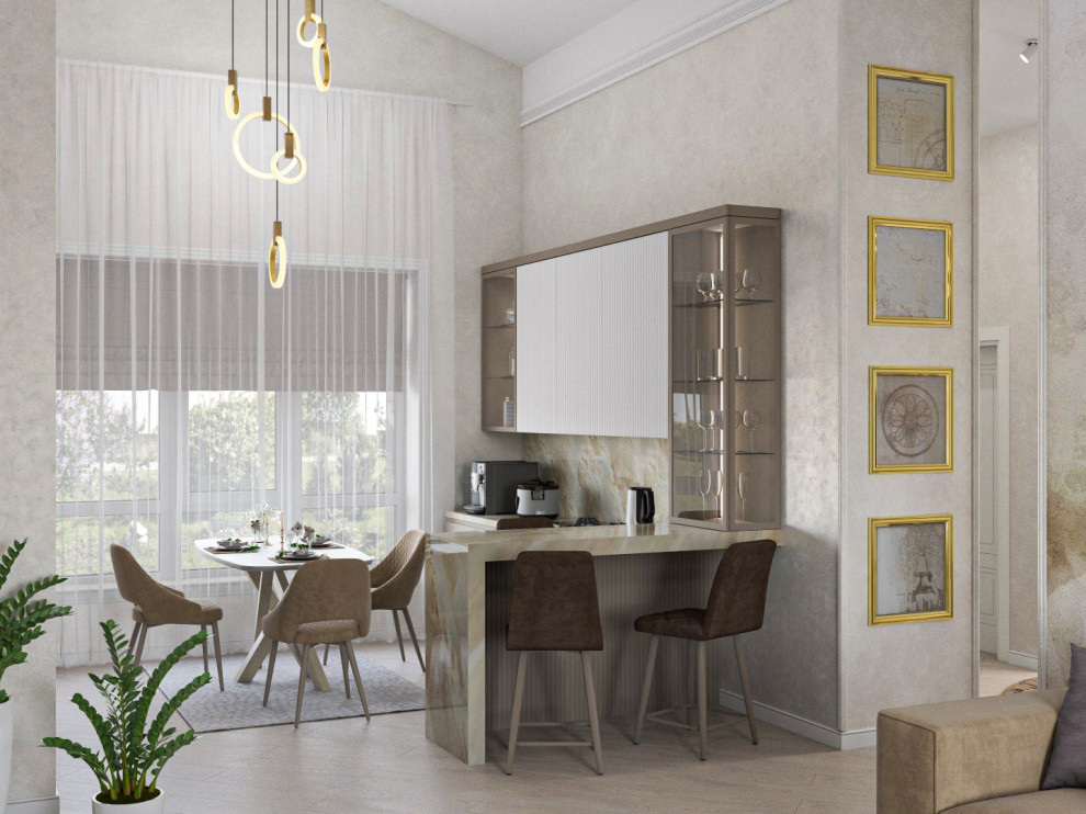 Загородный дом с выходом в сад