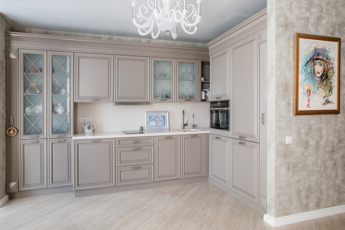 Квартира с просторной кухней- гостинной