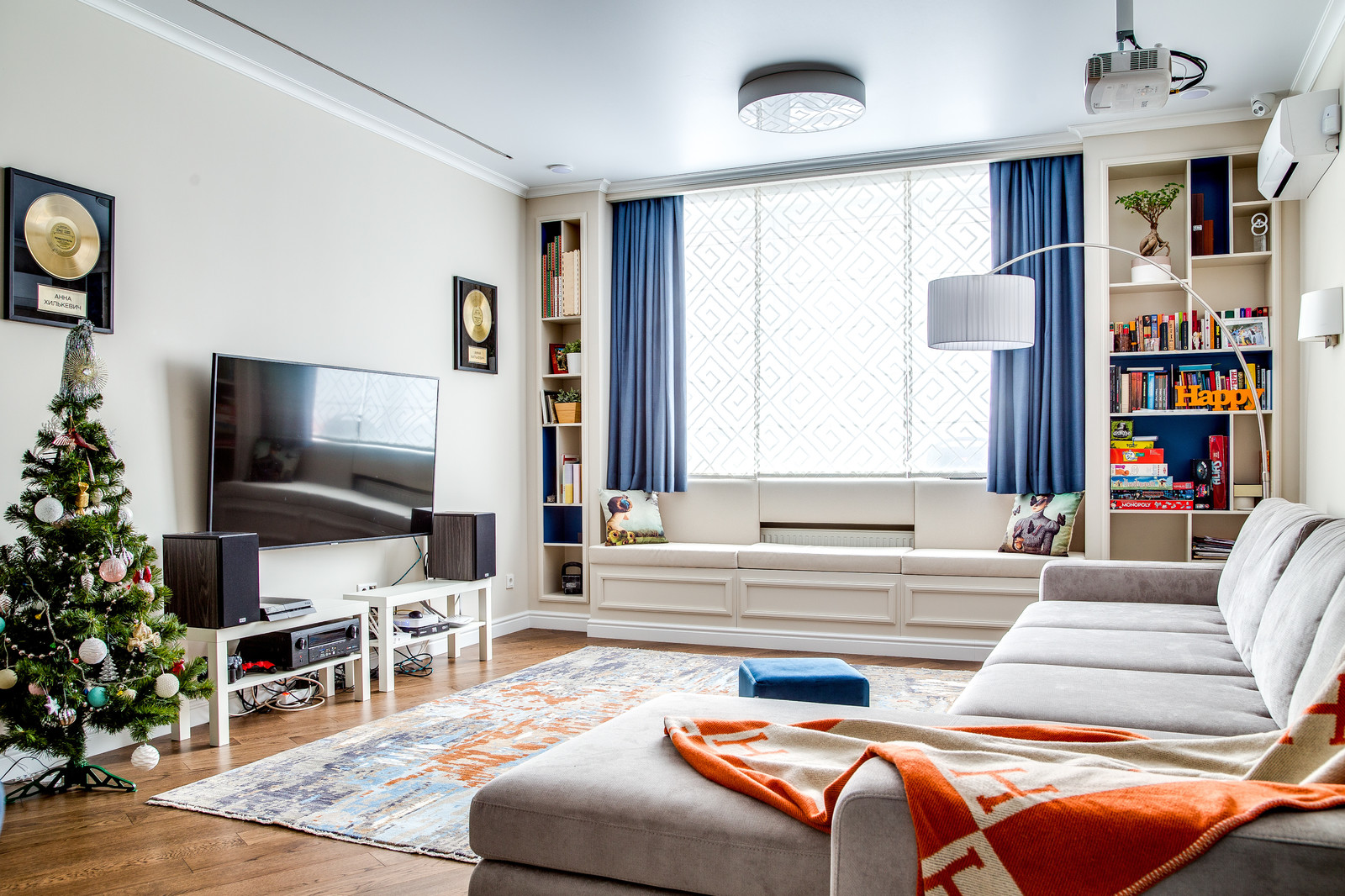 Квартира 130м2 в стиле Нео классика