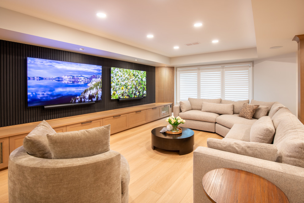 Large-Format TVs & Custom Entertainment Space