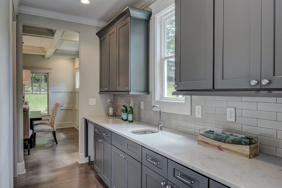 Home design - transitional home design idea in Atlanta