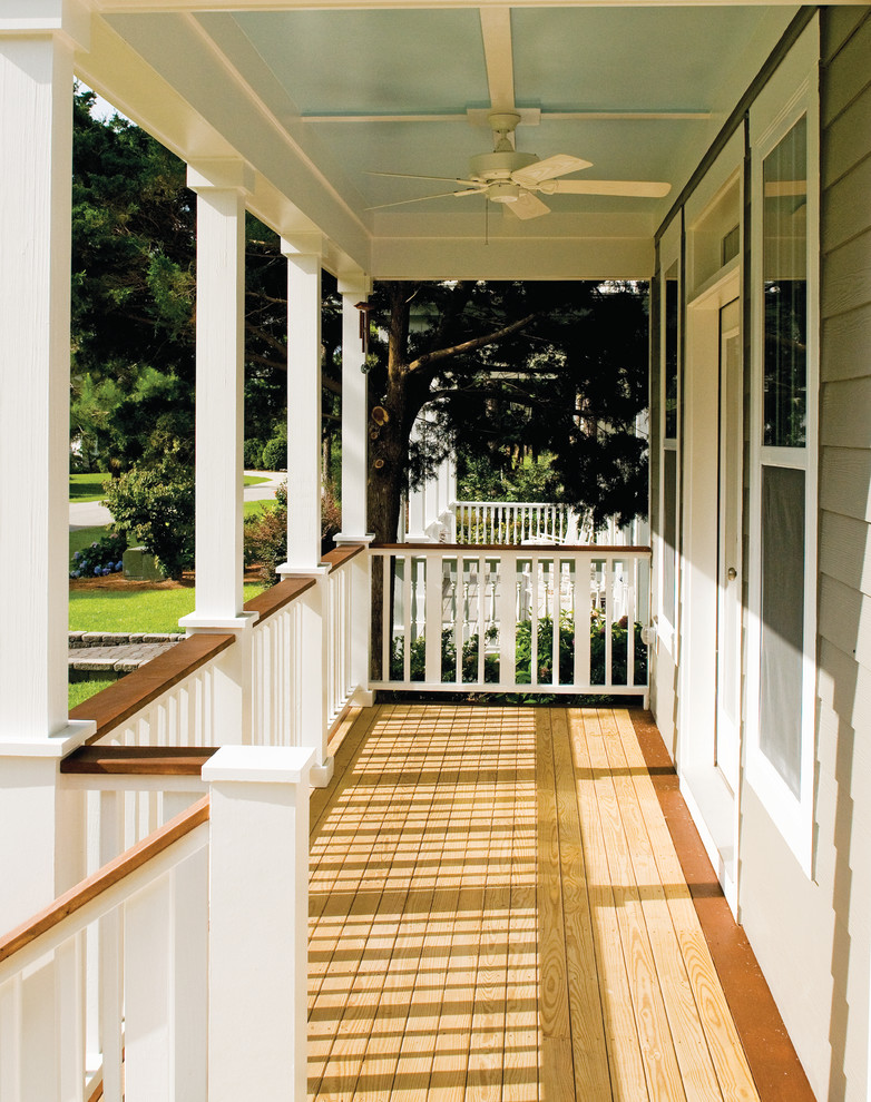 This is an example of a traditional verandah in Charlotte.