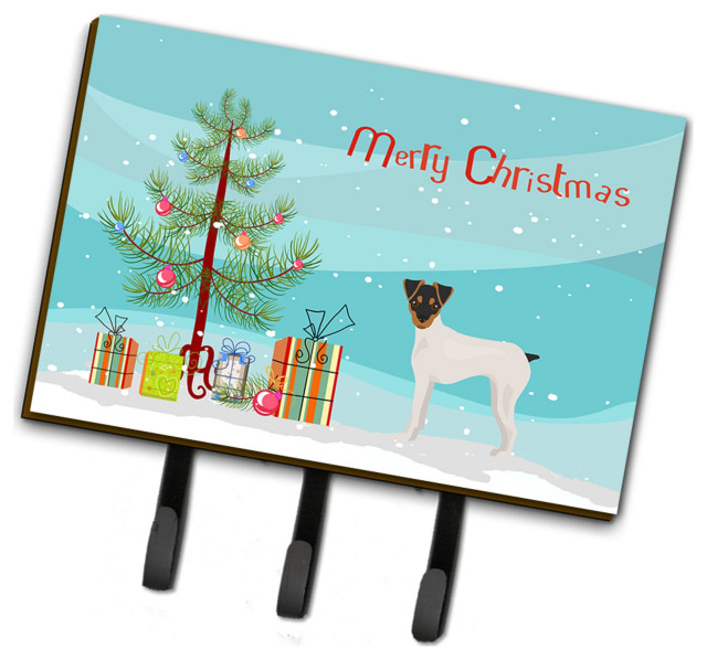 Caroline's Treasures Japanese Terrier Christmas Tree Leash Or Key Holder Hooks