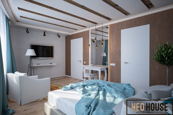 Лофт с дерзкой брутальностью