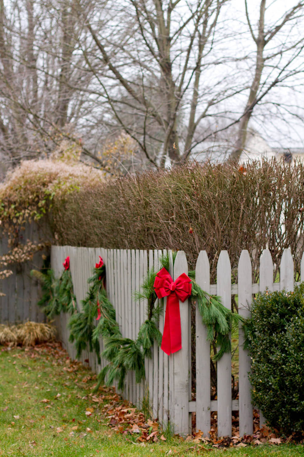 Weihnachtsdeko im Garten: 15+1 festliche Ideen