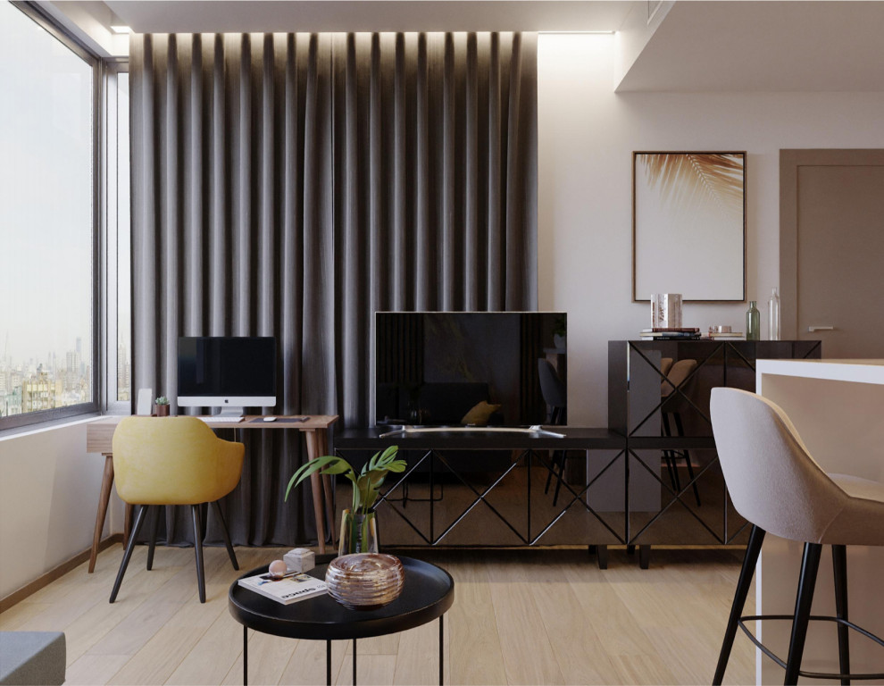 Апартаменты "Волга"  57,7м2