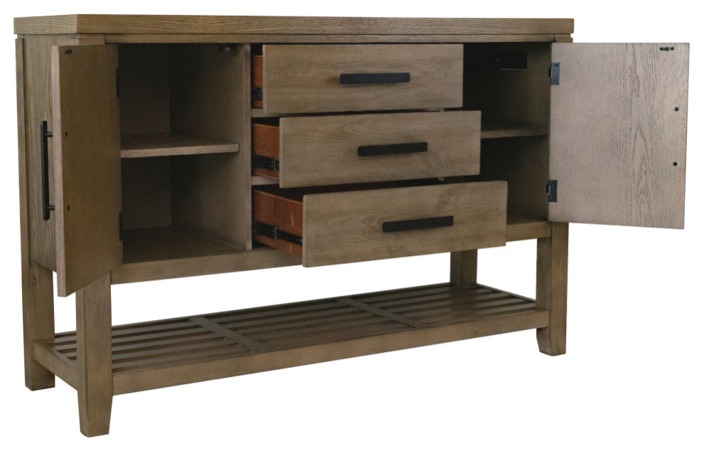Sideboard Buffet Server TV Home Entertainment Center Transitional