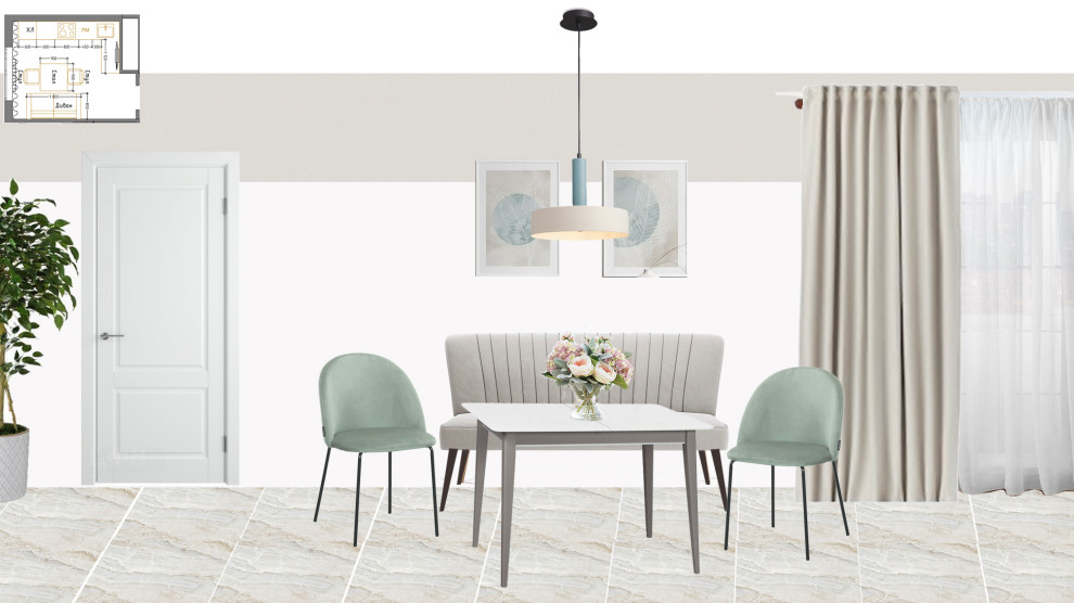 Однушка в классическом стиле