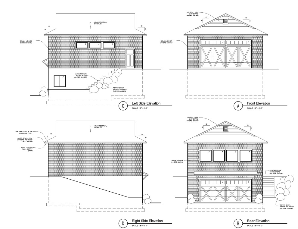 Need help with window placement design on garage!
