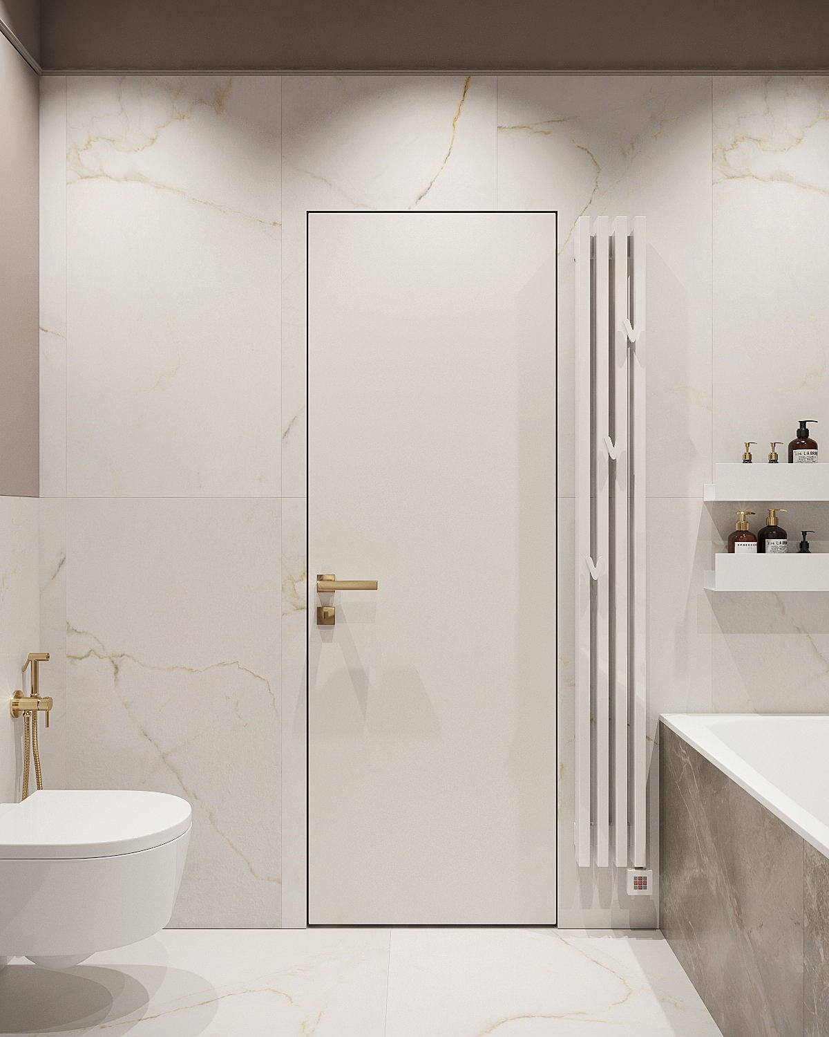 Элегантная современная трехкомнатная квартира