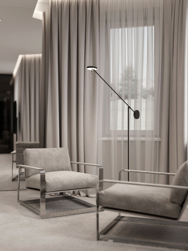 Хозяйская спальня с гардеробной, 25 кв.м