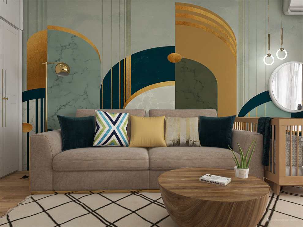 Функциональная однокомнатная квартира-студия