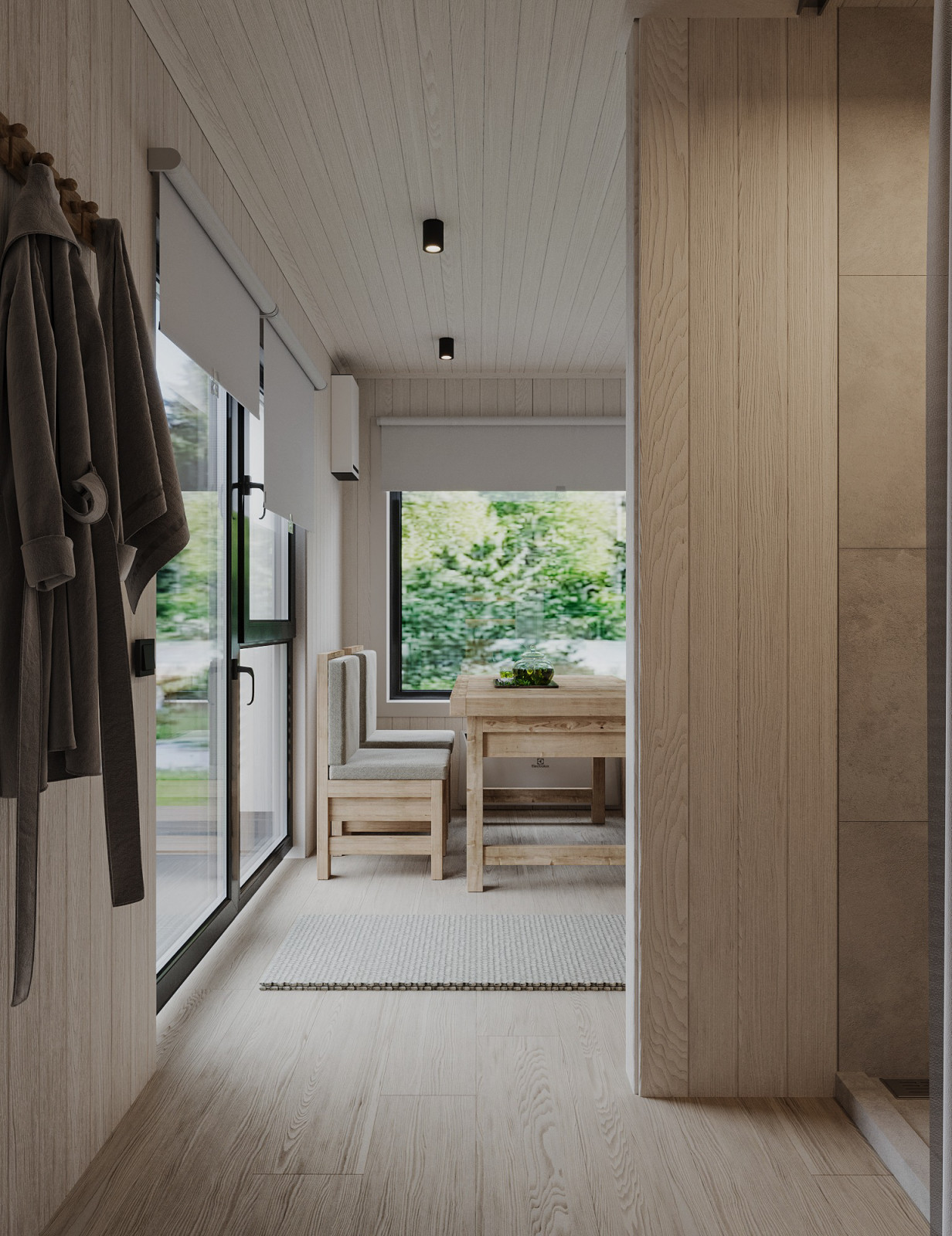 Проект бани из морского контейнера