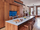 Transitional Kitchen by BATLIBOI STUDIO