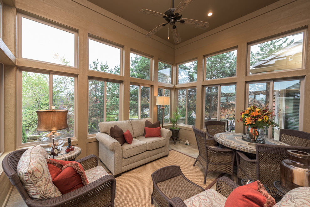 South Overland Park Update - Traditional - Sunroom - Kansas City - by R ...