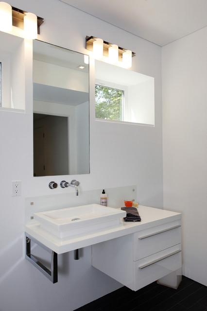 Powder contemporary-cloakroom