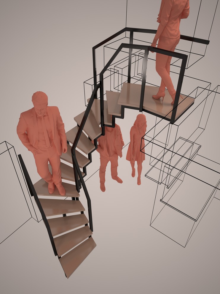 Лестница в США