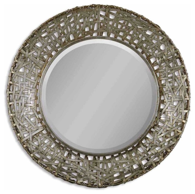 Uttermost 11603b Alita Wall Mirror Painted Silver