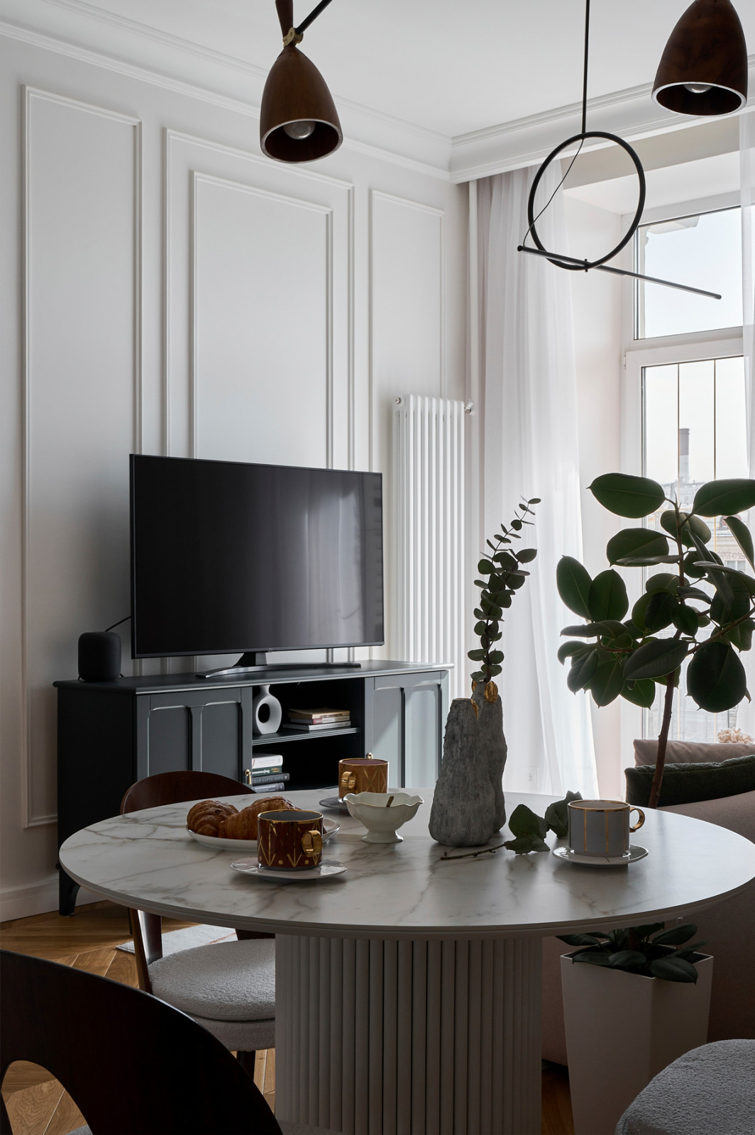 Дизайн  квартиры в стиле Mid-century