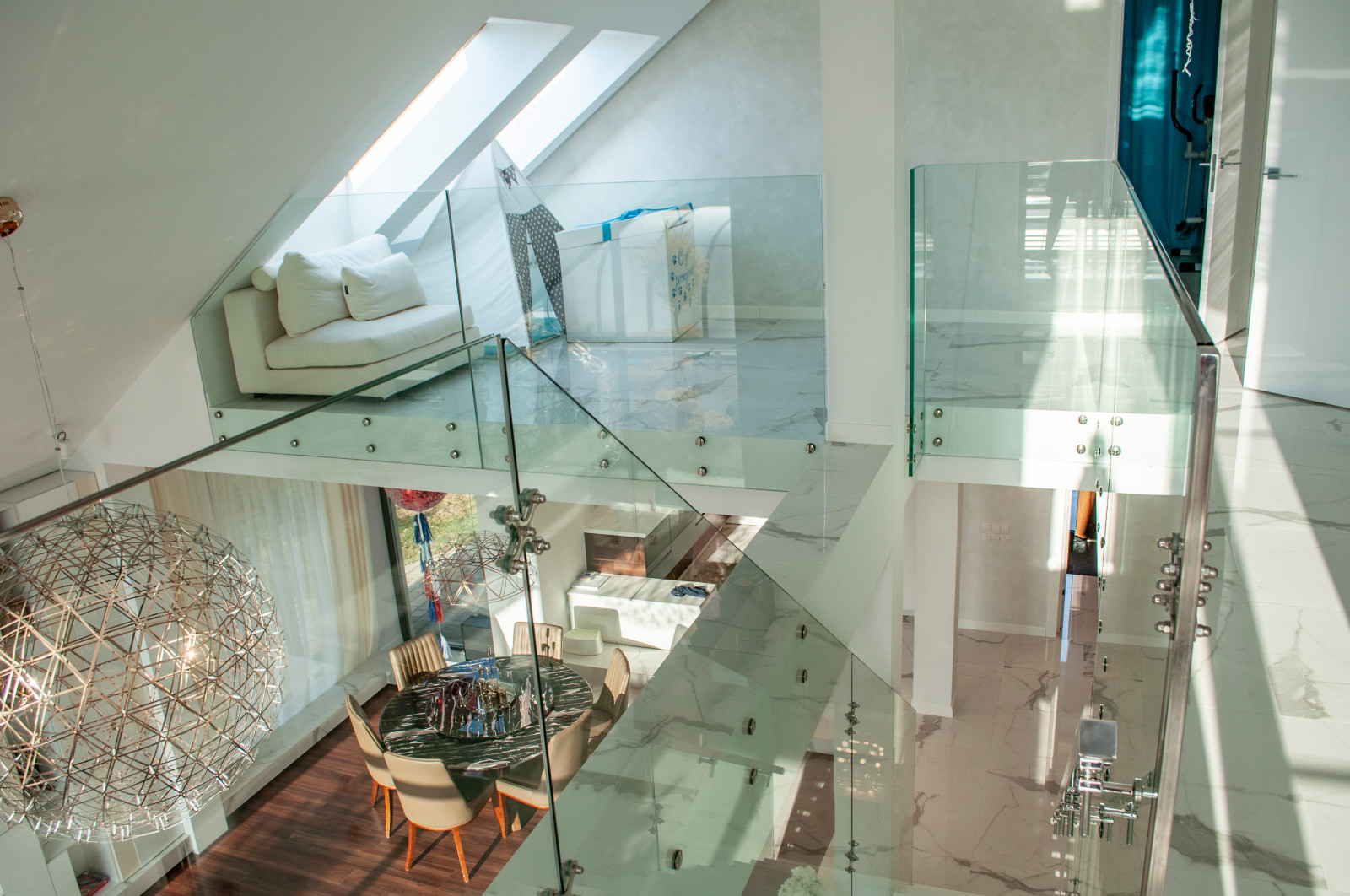 Лестница в загородном доме