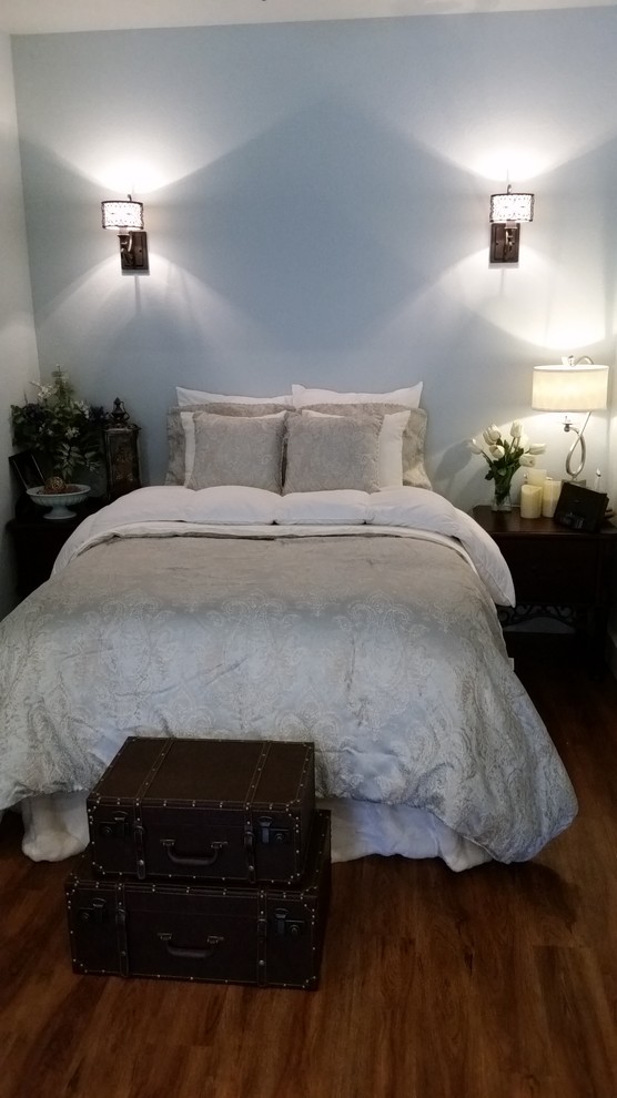 Need help to create a romantic bedroom in a 9x10 alcove.