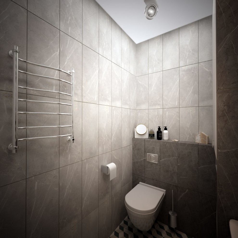 ЖК Акварели. Современный и светлый дизайн проект трехкомнатной квартиры.