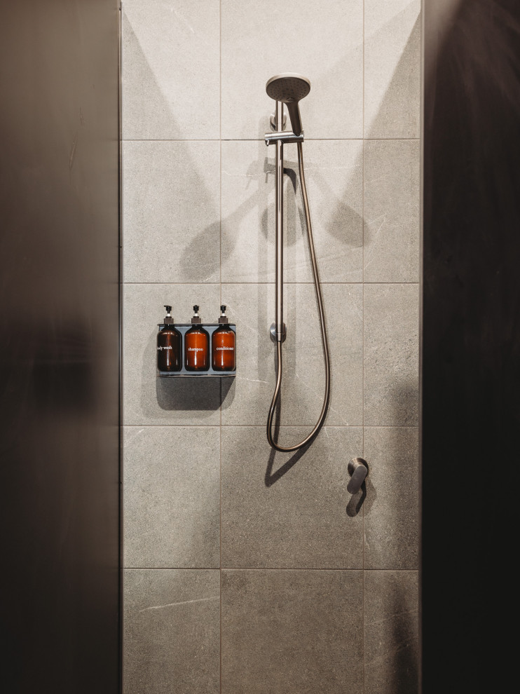 Photo of an industrial bathroom in Brisbane.