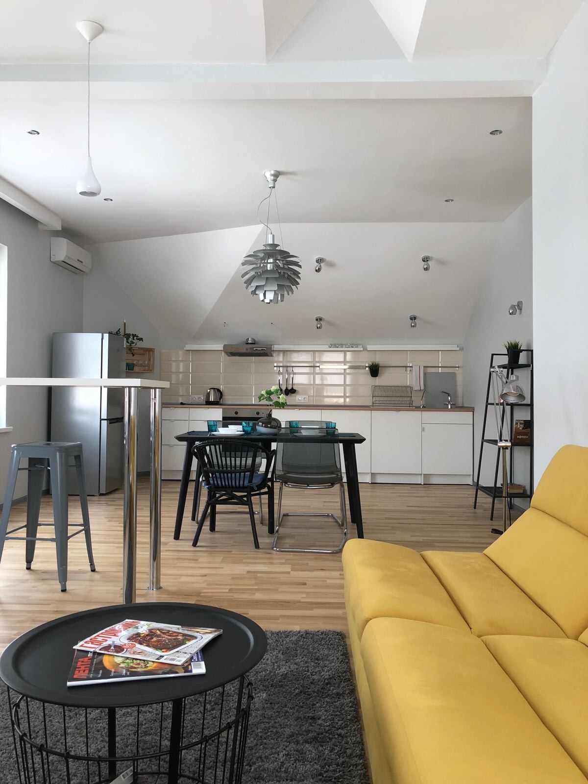 Трехкомнатные аппартаменты в скандинавском стиле